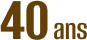 Pictogramme 40 ans